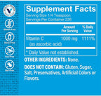 The Vitamin Shoppe Vitamina C 1000 mg en Polvo