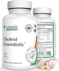 Cholest Essentials - 60 Cápsulas | Suplemento Vegano con Ajo, Niacina, Policosanol, Guggul, Esteroles Vegetales y Cayena | Cápsulas Diarias para Hombres y Mujeres