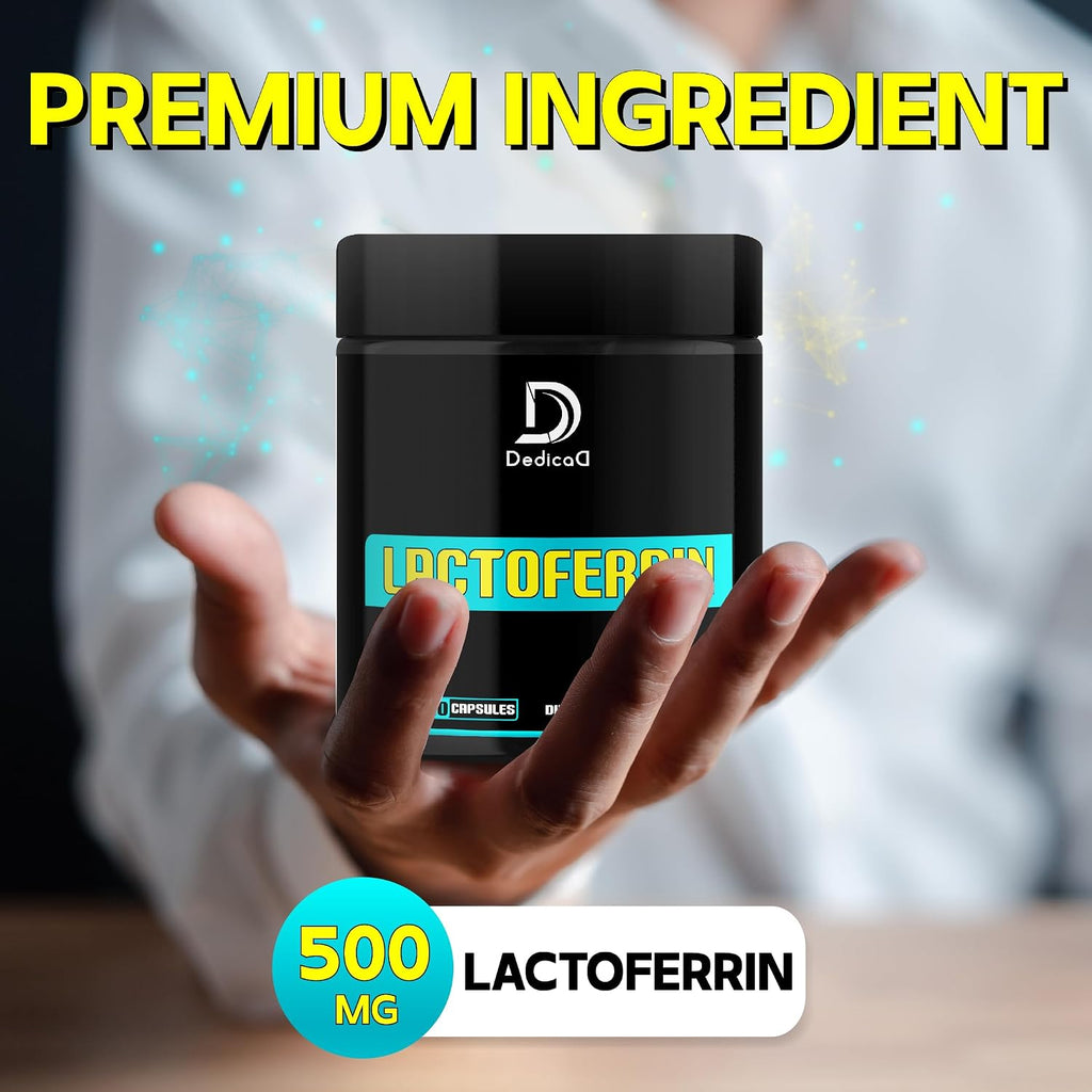 DEDICAD Lactoferrina 500mg - 120 Cápsulas