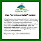 Pure Mountain Botanicals Vitamina D3 5000 UI Gotas Líquidas - Sin Sabor, Aceite MCT, 177 Dosis