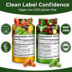 VITAMIZED 38 Frutas y Verduras - Suplemento para Salud y Energía - 180 Cápsulas