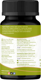 ORGANIC SPREE Tabletas de Amla Orgánico - 1200 mg por dosis - Grosella Espinosa India, Suplemento Rico en Vitamina C, Apoya el Sistema Inmunitario, 120 Tabletas