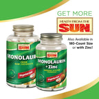 Monolaurin 990 mg - 90 Cápsulas Veganas