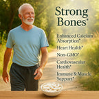 Me First Living Vitamina D3 + K2 MK-7, 125 mcg D3 y 100 mcg K2, con Calcio y BioPerine, Cápsulas Vegetales