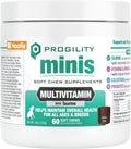 Progility Mini Multivitamínico Diario para Perros Pequeños – 60 Masticables Blandos con Taurina y Probióticos