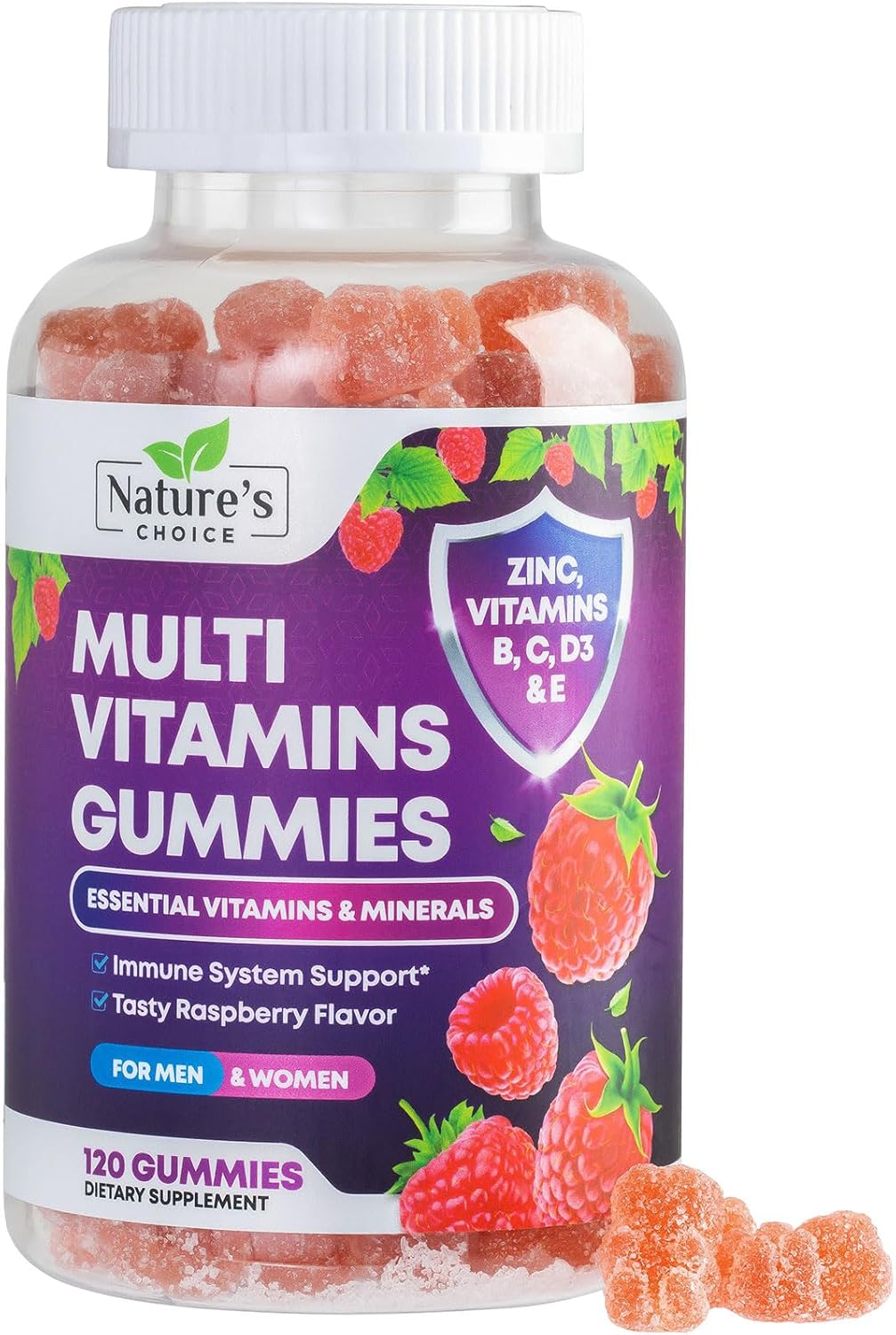 Nature's Choice Multivitamin Gummies for Adults, 120 Gummies