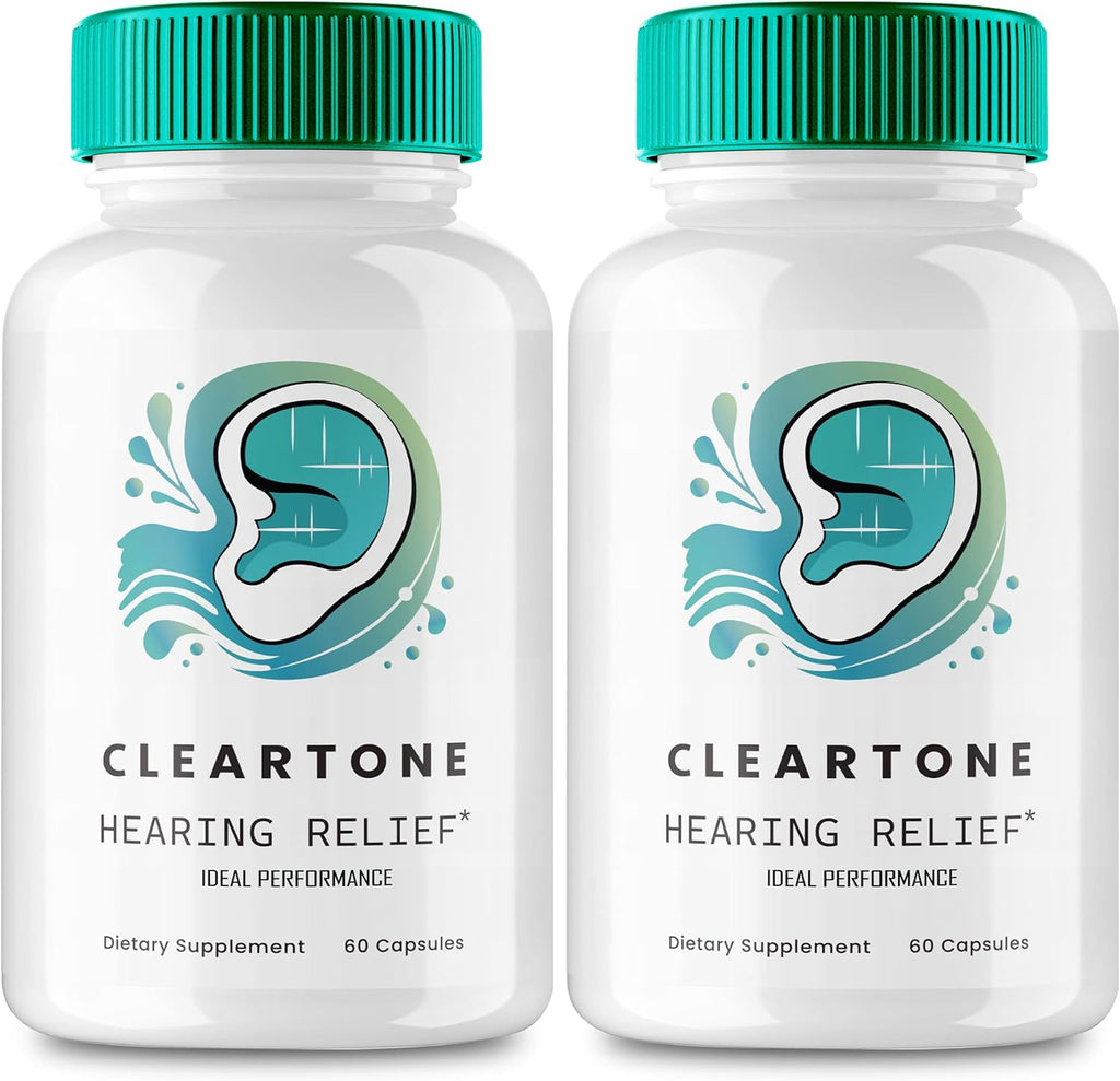 Cleartone – Cápsulas para el Bienestar Auditivo (2 Pack)