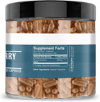 Earthborn Elements Wild Cherry Bark 200 Cápsulas, Puro y Sin Diluir, Sin Aditivos