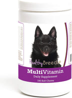 Healthy Breeds Schipperke Multivitamin Soft Chew for Dogs, 180 Unidades