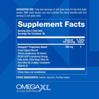 OmegaXL Joint Support, 60 Cápsulas + MemoryXL, 30 Sticks Sabor Arándano Limón