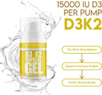 Phytogenesis Vitamina D3 K2 Gel Tópico de Máxima Potencia — 15000+ UI por Bombeo