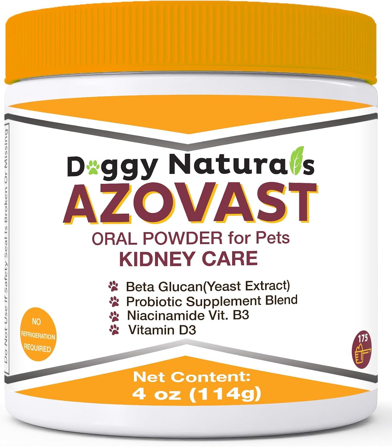 Azovast Polvo para Riñones de Perros y Gatos (113 g) - Apoyo Renal