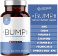 Centurion Health Bump BD - Suplemento de Fertilidad Masculina con Selenio, CoQ10, L-Metilfolato, DHA+EPA, 30 Cápsulas