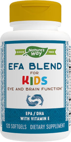 Nature's Way EFA Blend for Kids con Vitamina E - 120 Cápsulas Blandas