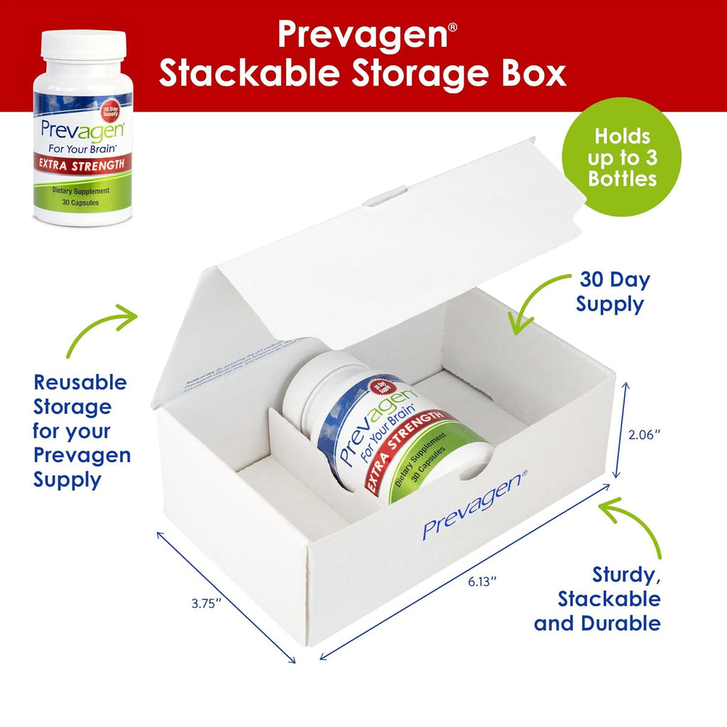 Prevagen Extra Strength - 30 Cápsulas (1 Mes) | Formulado para tu Cerebro | 20mg de Apoaequorina más Vitamina D3