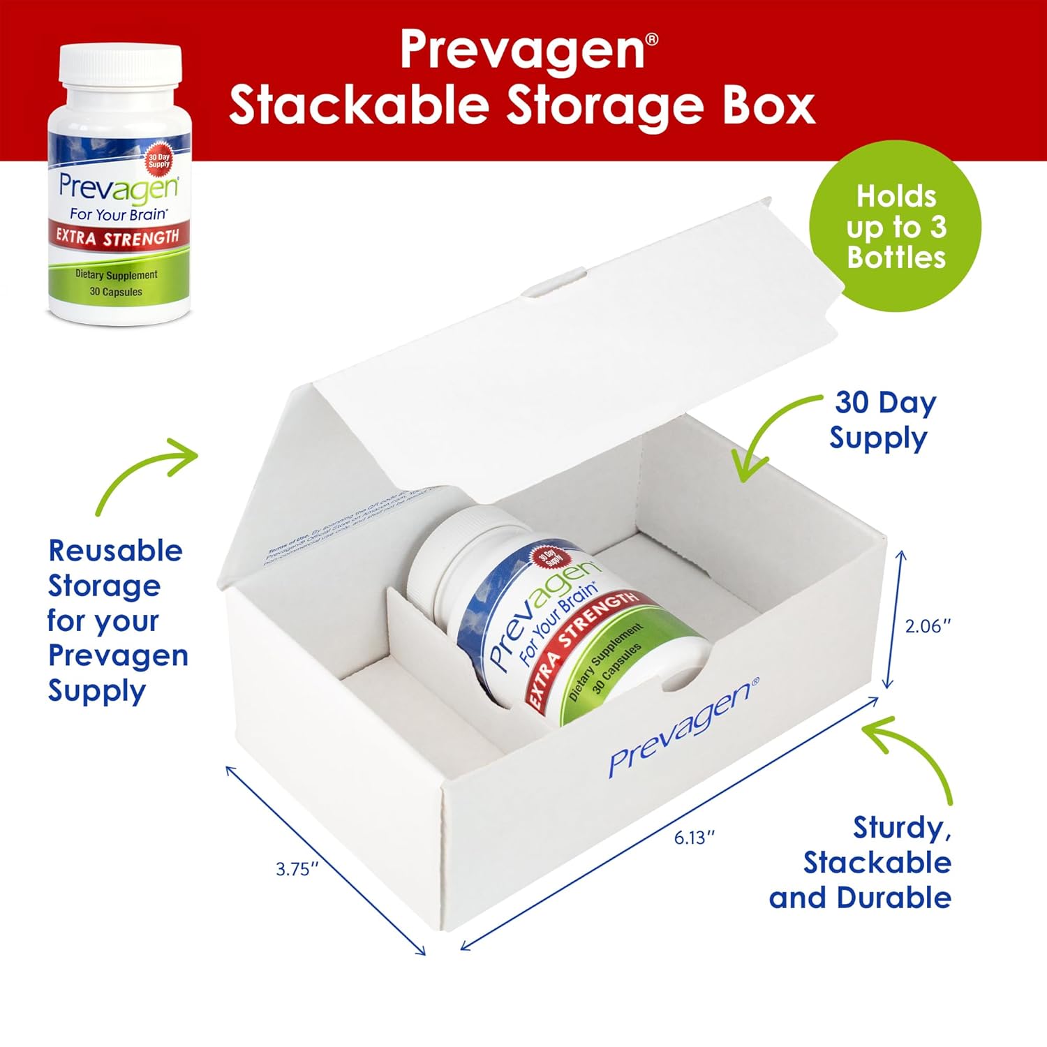 Prevagen Extra Strength - 30 Cápsulas (1 Mes) | Formulado para tu Cerebro | 20mg de Apoaequorina más Vitamina D3