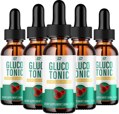 Gluco Tonic Drops Fórmula Saludable – Gotas – Espino amarillo (Hawthorn Berry): Tradicionalmente utilizado para – Image 1