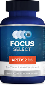 Focus Select AREDS2 Suplemento Ocular - 60 Cápsulas Blandas (30 Días)