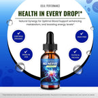 Nu Nerve Drops - Suplemento Líquido para la Salud Nerviosa (Pack de 5)