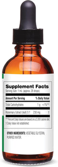 Extracto Líquido de Hojas de Romero – Sin Alcohol, Sin Gluten – Botanic Choice – 2x30 ml