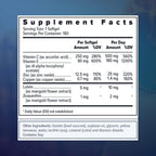 Focus Select AREDS2 – Complemento Ocular Multivitamínico y Mineral, 180 Cápsulas Blandas