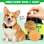 Probióticos para Perros (Pato, 30 Masticables) con Enzimas Digestivas