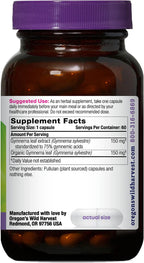 Gymnema Sylvestre Vegan 60 Capsules - Oregon's Wild Harvest