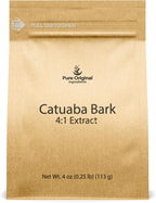 PURE ORIGINAL INGREDIENTS Extracto de Corteza de Catuaba 4:1, 4 oz (113 g) en Polvo Fino