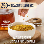 Polen de Abeja de Kelley's, 255 g – Gránulos de Polen Crudo 100% Puro, Certificado GO TEXAN – Vitaminas, Enzimas, Aminoácidos y Proteínas Naturales – Sin Gluten, No GMO, Paleo y Keto Friendly
