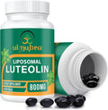 Ulmubra 800 mg Luteolina Liposomal - Suplemento Antioxidante de Alta Absorción, 60 Perlas