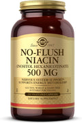 Solgar Niacina Sin Rubor 500 mg – 250 Cápsulas Vegetales