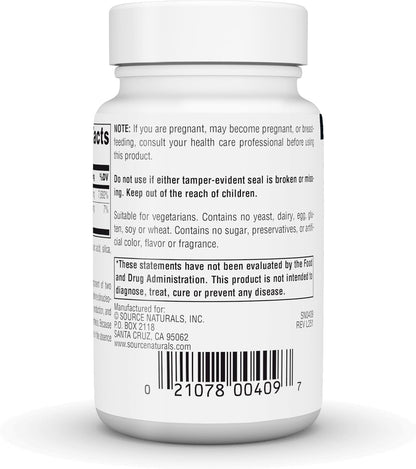 Source Naturals Vitamina B-2 Riboflavina 100 – Mantenimiento de los glóbulos rojos: Interviene en la formación y – Image 4