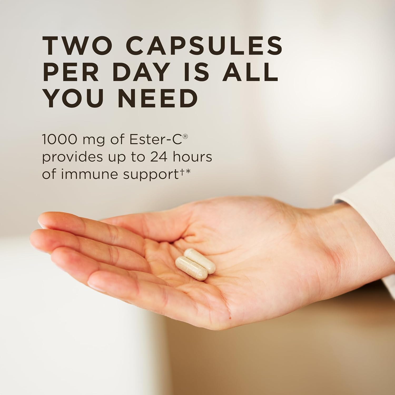 Solgar Ester-C Plus 500 mg Vitamina C (Complejo Ascorbato) - 250 Cápsulas Vegetales
