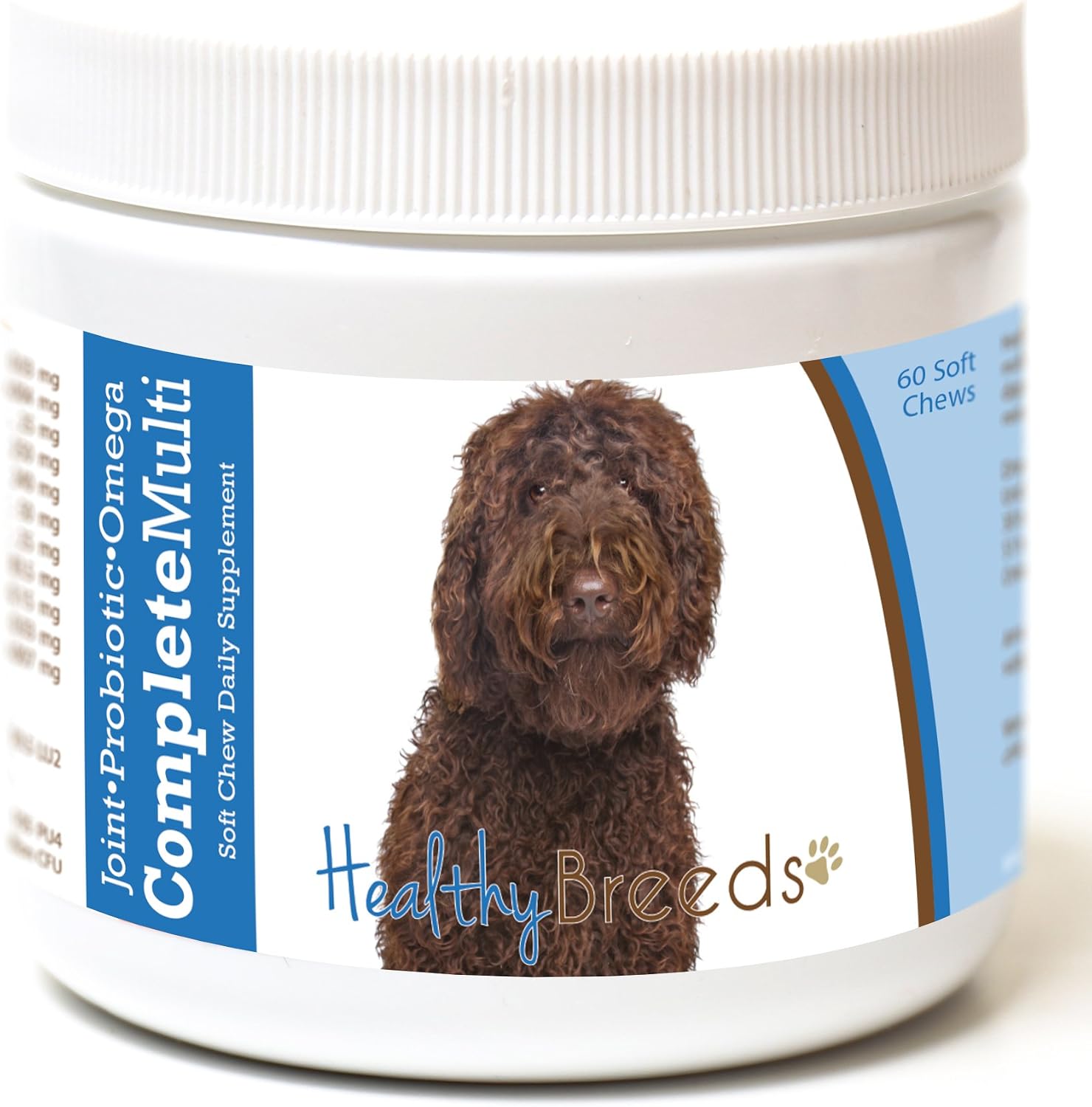 Healthy Breeds Labradoodle Multivitamínico Todo en Uno Masticable 60 unidades
