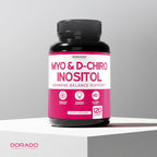 Myo-Inositol & D-Chiro Inositol 40:1 para Mujer - 120 Cápsulas, 2050 mg por Dosis
