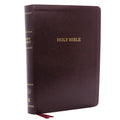 Santa Biblia KJV: Super Letra Gigante con 43.000 Referencias Cruzadas, Deluxe en Cuero Imitación Burdeos, Letra Roja, Comfort Print: Versión King James (Inglés)