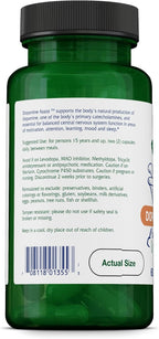 Vitanica Dopamine Assist - Suplemento para apoyo de neurotransmisores con tirosina y vitamina B6 - 60 cápsulas veganas
