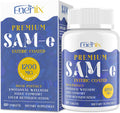 Enerlix SAM-e 1200 mg con CoQ10 y 5-HTP - 60 Comprimidos Recubiertos Entéricos Veganos