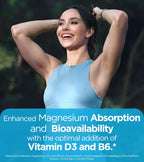 Dralot Nutrition - Complejo de Magnesio Cuádruple: 400mg de Glicinato, L-Treonato, Citrato y Malato con Vitamina D3 y B6 - 60 Cápsulas Veganas