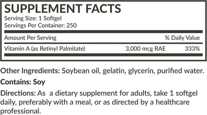 Futurebiotics Vitamina A 10,000 UI, 250 – El funcionamiento normal del sistema inmunitario – Image 6