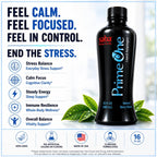 Saba Prime One Líquido Adaptógeno con Ashwagandha, Rhodiola, Reishi, Ginseng y Eleuthero - 946 ml