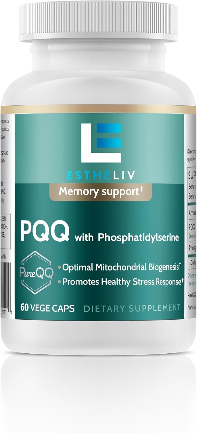 ESTHELIV® PQQ con Fosfatidilserina 60 Cápsulas Veganas