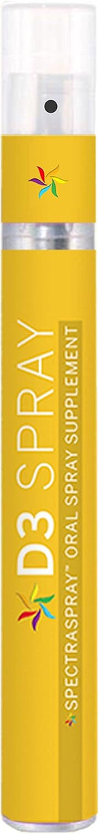 Spectraspray Vitamina D3 Spray 5000 UI - Suplemento Líquido de Vitamina D3, 30 Dosis