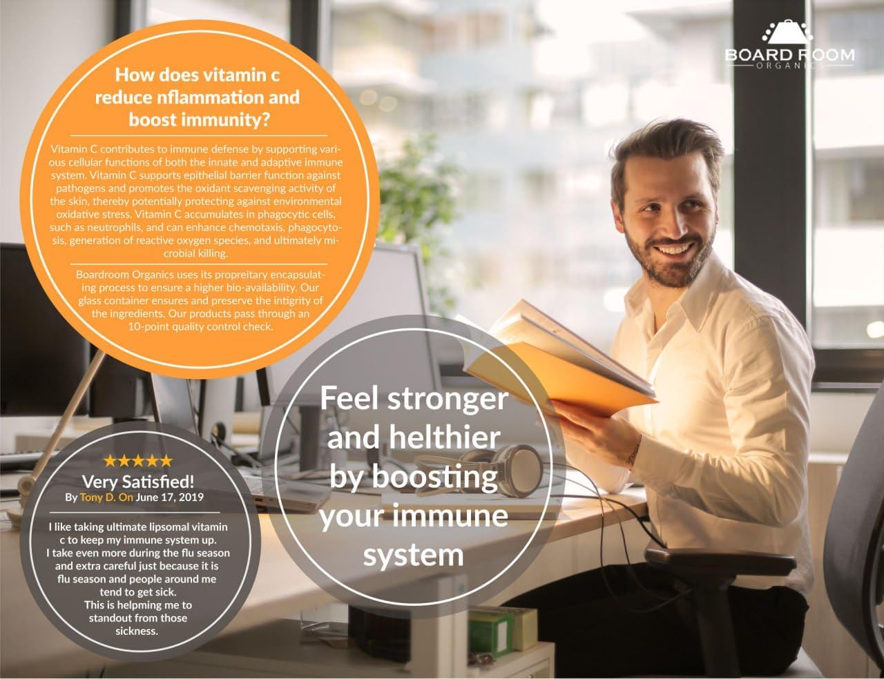 Board Room Organics Ultimate Liposomal Glutathione