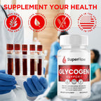 Super Flow Glycogen Support, Fórmula Avanzada, 60 Cápsulas