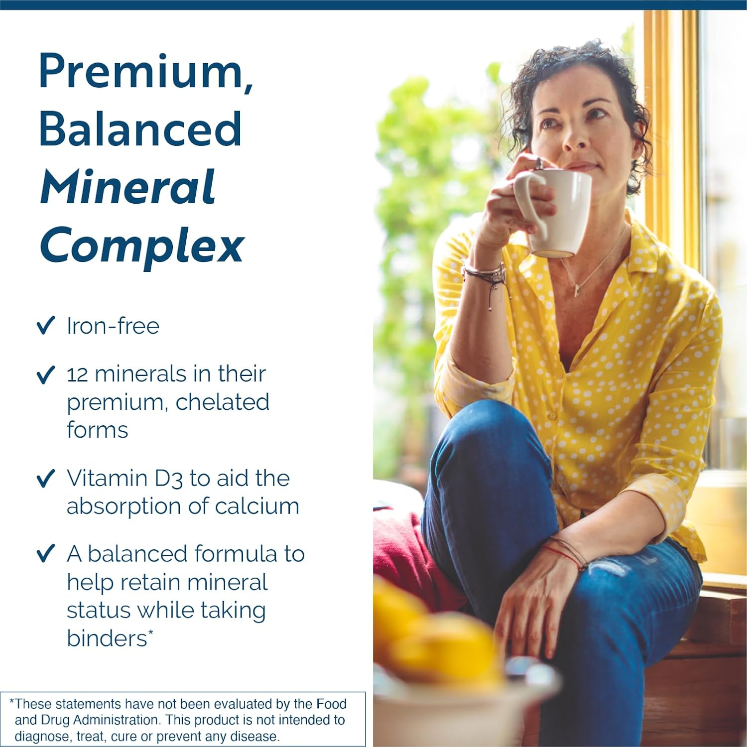 Core Minerals - Suplemento de Minerales Traza con Vitamina D3, Magnesio Glicinato y Yodo (120 Cápsulas)