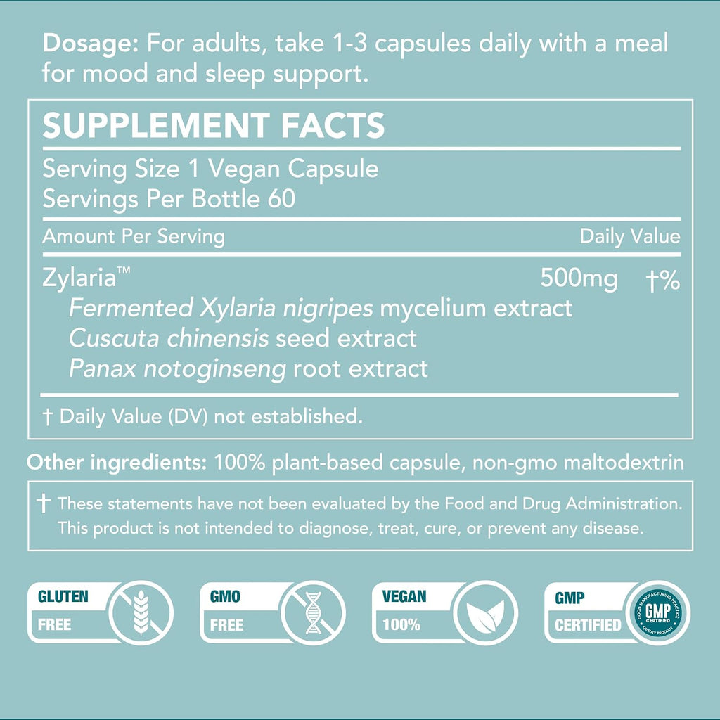 SleepBoost™ con Zylaria™ - Complemento alimenticio para la relajación