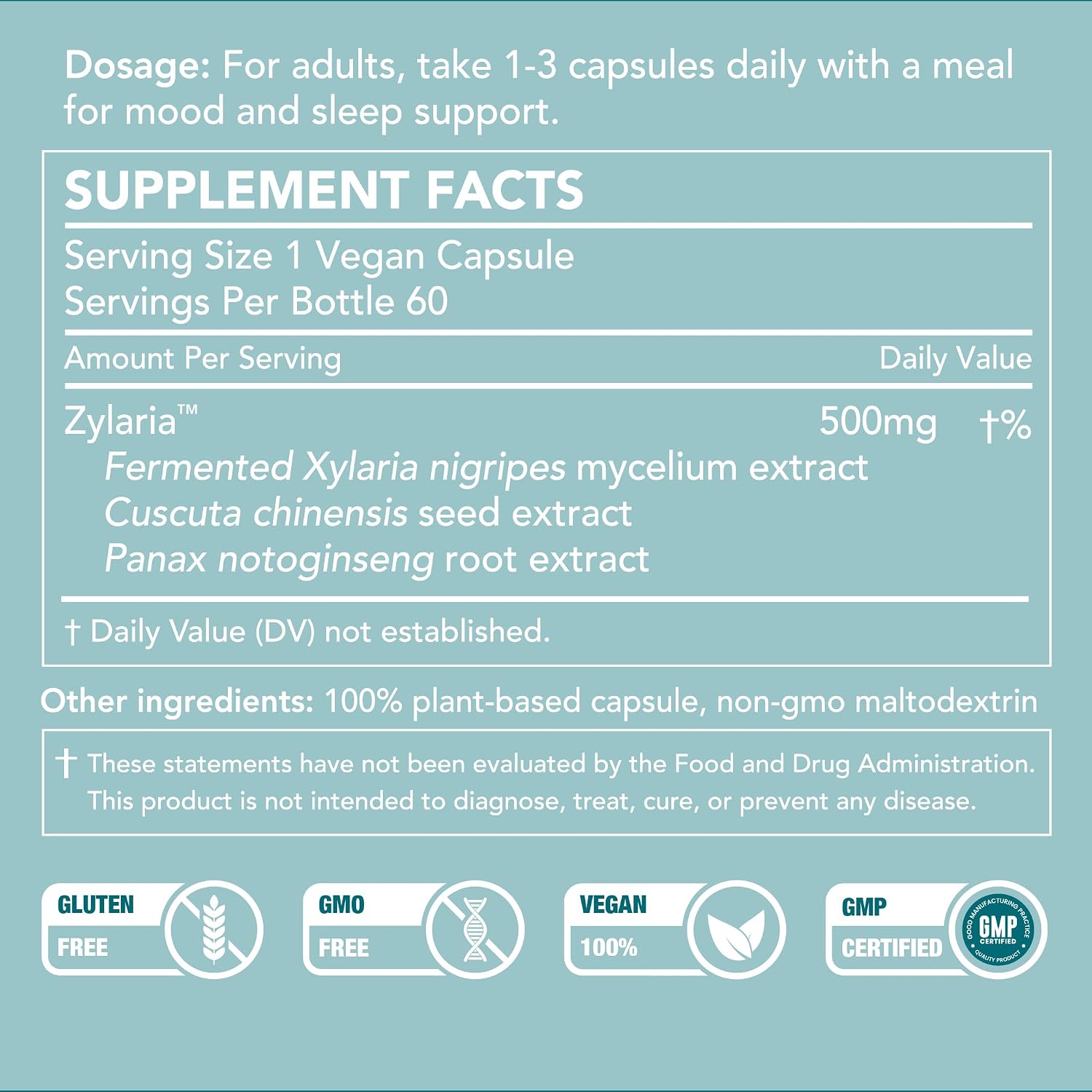 SleepBoost™ con Zylaria™ - Complemento alimenticio para la relajación
