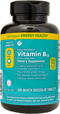 Member's Mark Vitamina B12 Metilcobalamina, Complemento Alimenticio, 300 Comprimidos de Disolución Rápida