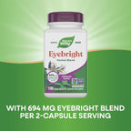 Nature's Way Eyebright Herb Premium Blend - Suplemento Herbal Vegano, 100 Cápsulas